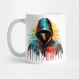 Hacker Game Urbain City Life Mistery Shadow Abstract Mug